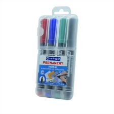 Centropen Permanent marker készlet, 1-4,6mm, vágott hegyű, Centropen 8576, 4 klf. szín filctoll, marker