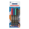 Centropen Permanent marker M 1 mm CENTROPEN 2846 4-es klt bliszteres