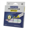 Centropen Szövegkiemelő 1-4,6mm, vágott hegyű, Centropen 6252 pasztell, 4 klf. szín