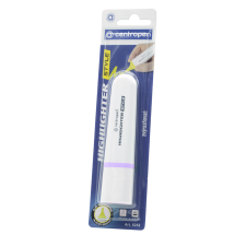 Centropen Szövegkiemelő 1-4,6mm, vágott hegyű, Centropen 6252 pasztell lila filctoll, marker