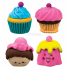 Centrum Radír Centrum 3 x 2 cm cupcakes vegyes