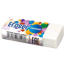  Centrum Radír - Szintetikus Gumi - Fehér - 61x24x11 mm radír