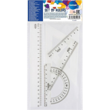 Centrum Vonalzó 4 db-os klt. (80949) (CE80946) vonalzó