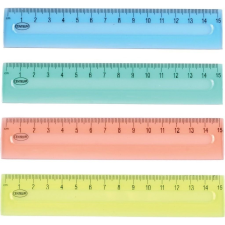 Centrum Vonalzó - Műanyag, 15 cm (CE80725) vonalzó