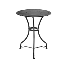 Century bisztróasztal fekete, ? 58 cm kerti bútor