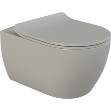 CeraStyle BETONSZÜRKE - CeraStyle CITY SLIM WC ülőke - duroplast -lecsapódásgátlós -könnyen levehető takarító és háztartási eszköz