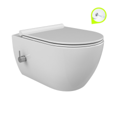 CeraStyle CITY fali WC - BEÉPÍTETT bidé funkcióval - rimless - perem nélküli - mély öblítés szaniter