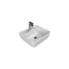  CeraStyle ONE szögletes pultra építhető mosdó csaplyukas 46 x 42 cm szaniter