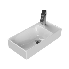  CeraStyle SHARP – JOBB CSAPLYUKAS – porcelán mosdókagyló – 50 x 25 cm szaniter