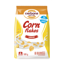 Cerbona Cerbona fitt reggeli kukoricapehely búzarostokkal 500 g reform élelmiszer
