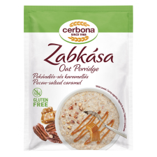 Cerbona Cerbona gluténmentes zabkása pekándiós-sós karamellás 50 g reform élelmiszer