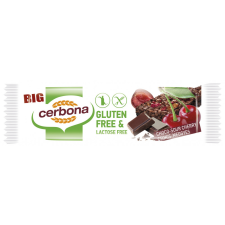Cerbona Cerbona szelet gluténmentes meggyes-csokoládés 35 g csokoládé és édesség