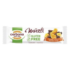 Cerbona csokoládés-narancsos müzlis. 35g csokoládé és édesség
