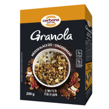 Cerbona Dob. Granola 200 gr. Mézeskalács csokoládé és édesség