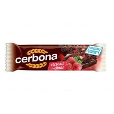  CERBONA ÉTCSOKI MÁLNÁS MÜZLISZELET KEVESEBB CUKORRAL 20G reform élelmiszer