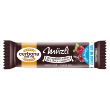 Cerbona Étcsokoládés-Málnás müzliszelet 20g reform élelmiszer