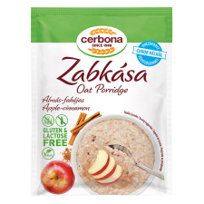Cerbona gluténmentes almás-fahéjas zabkása édesítőszerrel 50 g reform élelmiszer