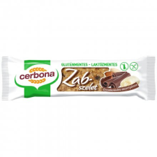 Cerbona gluténmentes étcsokoládés-marcipános zabszelet 40 g reform élelmiszer