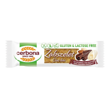  Cerbona Gluténmentes Zabszelet étcsokoládé-marcipán 40g reform élelmiszer