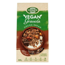 Cerbona Granola CERBONA Vegán kakaós-mandulás 300g reform élelmiszer