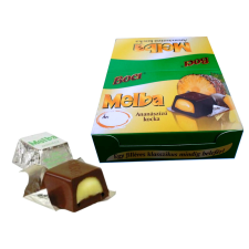 Cerbona Kft. Melba kocka 12,7g Ananász ízű csokoládé és édesség