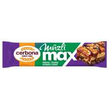 Cerbona MAX Mogyorós müzliszelet, sós-karamella réteggel, kakaós bevonó talppal 30g reform élelmiszer