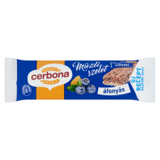 Cerbona müzli szelet áfonyás joghurtos tejbev. 20g /20/ reform élelmiszer