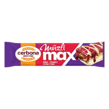Cerbona Müzliszelet cerbona max málnás-citromos 30 g reform élelmiszer