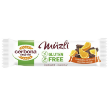  CERBONA MÜZLISZELET GLUTÉNMENTES CSOKOLÁDÉS NARANCSOS 35G reform élelmiszer