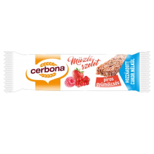 Cerbona müzliszelet piros gyümölcsös, hozzáadott cukor nélküli - 20g reform élelmiszer
