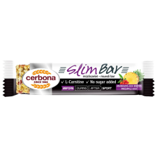 Cerbona Sport Slim ananászos-goji bogyós müzliszelet édesítőszerrel 35 g reform élelmiszer