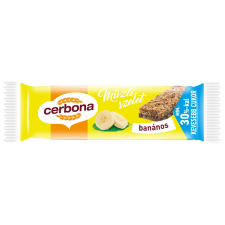 Cerbona szelet banános 20 g reform élelmiszer
