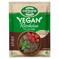 Cerbona vegán rizskása étcsoki-málna 45 g reform élelmiszer