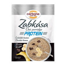 Cerbona Zabkása Protein csokoládés-banános - 60 g reform élelmiszer