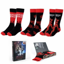 Cerda 3 pár Stranger Things zokni készlet, 36-43 EU, többszínű férfi zokni