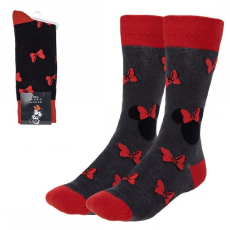 Cerda Disney Minnie Mouse Red Ribbon Zokni, 36-43 EU, Multicolor