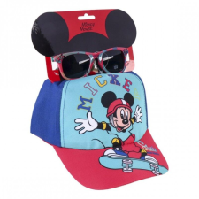Cerda Mickey egér gördeszka sapka és szemüveg készlet, 51cm gyerek sapka