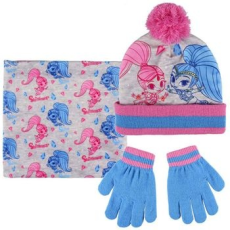Cerda Shimmer és Shine sapka-sál-kesztyű szett