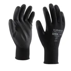  Cérnakesztyű mártott scarab eco PN8003 fekete 10/xL munkavédelmi kesztyű