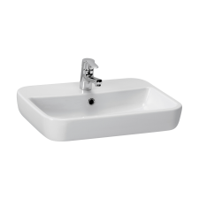 Cersanit Caspia mosdótál 60x42 cm négyszögletes fehér K11-0095 fürdőkellék