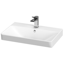 Cersanit Mille mosdótál 60x41 cm négyszögletes fehér K675-002 fürdőkellék