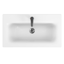 Cersanit Moduo mosdótál 80x44.5 cm négyszögletes fehér K116-044 fürdőkellék