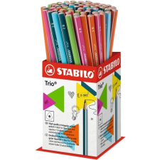 Ceruza, 2B, háromszögletű, vékony, STABILO Trio, narancs test (369/03-2B) ceruza