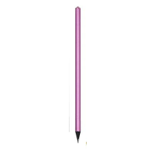 Ceruza, metál pink, rózsaszín SWAROVSKI® kristállyal, 14 cm, ART CRYSTELLA® ceruza