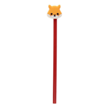  Ceruza PVC Topperrel - Édes Állatok - hörcsög ceruza