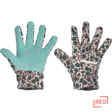 CERV AVOCET textil kesztyű pöttyökkel/Honey védőkesztyű