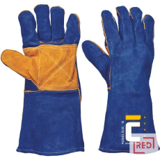 CERV PUGNAX BLUE bőrkesztyű