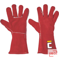 CERV PUGNAX RED bőrkesztyű