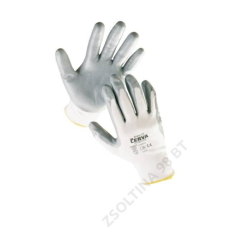 Cerva BABBLER nylon nitril mártott kesztyű