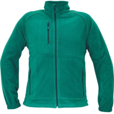 Cerva BHADRA fleece pulóver (sötétzöld, M)